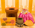 Hwangjin Ochre Sitz Bath Set
